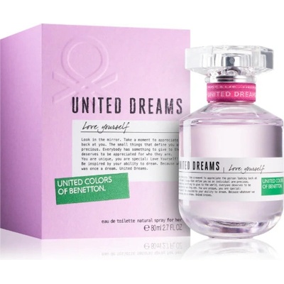 Benetton United Dreams Love Yourself toaletná voda dámska 80 ml tester