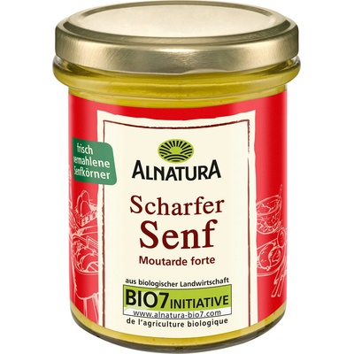 Alnatura Био люта горчица - 190 г