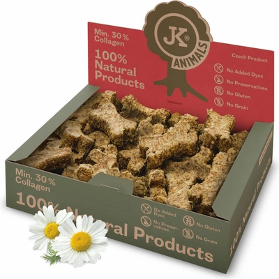 JK ANIMALS Mini mäsová kosť natural s harmančekom 0,5 % 1000 g