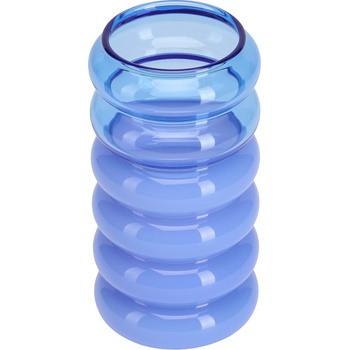 Design Letters Ваза или свещник Bubble 2в1 синя (10108004BLUMILKBLU)