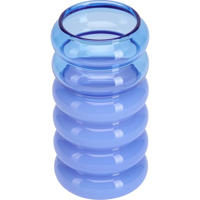 Design Letters Ваза или свещник Bubble 2в1 синя (10108004BLUMILKBLU)