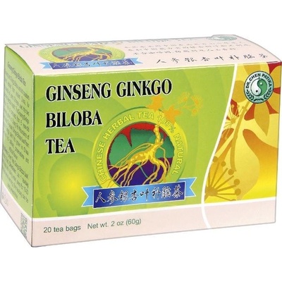 Dr.Chen Čajová zmes Ginseng Ginkgo a zelený čaj porciovaný 20 ks