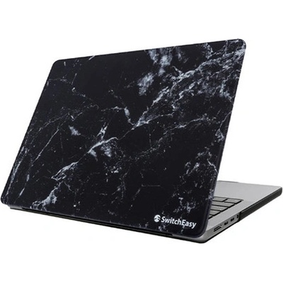 SwitchEasy Hardshell Marble Case GS-105-120-296-210 13" Black Marble