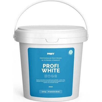 Profi White prací prášek s bělícím účinkem 5,8 kg