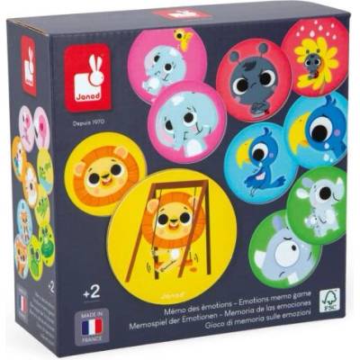 Janod Duonimo Игра Пексесо Емоции 24 бр (J02625)