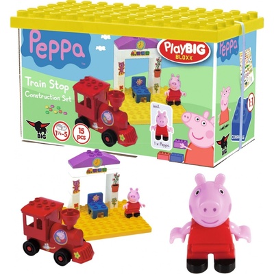 PlayBig Bloxx Peppa Pig Vlaková zastávka