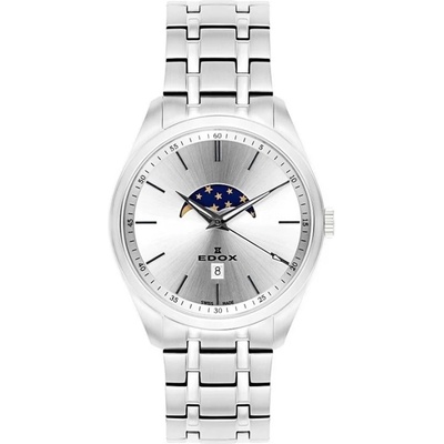 Edox Мъжки часовник Edox LES VAUBERTS MOONPHASE (79018-3M-AIN)