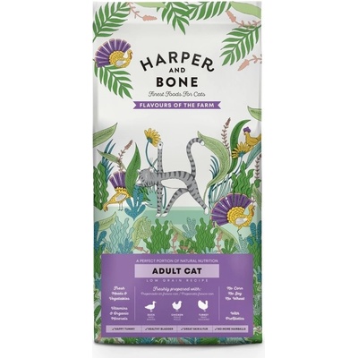 Harper and Bone Cat Adult příchutě farmy 70 g