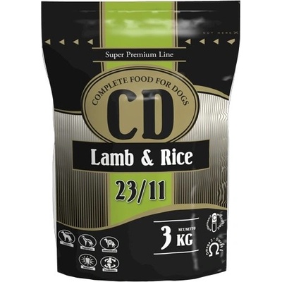 Delikan CD Adult Dog Lamb & Rice 23/11 3 kg