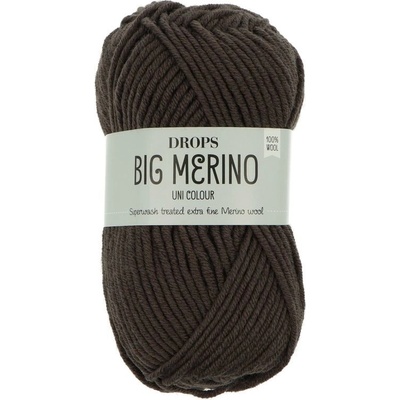 Drops Big Merino UNI 05 hnědá moka