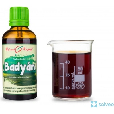 Bylinné kapky Badyáník kapky tinktura 50 ml