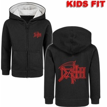 Metal Kids mikina s kapucí Death Logo černá