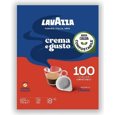 Lavazza Crema e Gusto Classico E.S.E. pody 100 ks