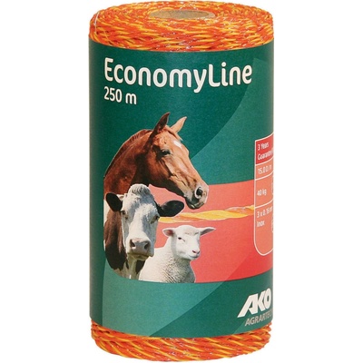 KERBL 44520 Lanko pro elektrický ohradník EconomyLine 250m žlutá/oranžová