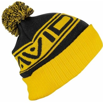 Avid Carp Zimná čiapka Bobble Hat čiernožltá