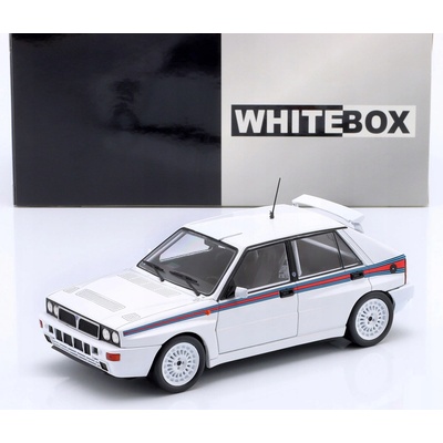 Whitebox Lancia Delta Integrale 1989 biela:dekor 1:24