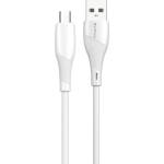DeTech Кабел за данни DeTech DE-44M3, Micro USB, 3.0m, Бял - 40270