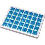 Keychron Механични суичове Keychron - Gateron Phantom Blue, 35 броя (KEYCHRON-ACC-Z112)