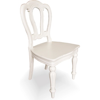 Image 1 of EX Home Стол EX Home модел Admiral, Бял, Махагон масив