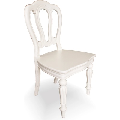 EX Home Стол EX Home модел Admiral, Бял, Махагон масив