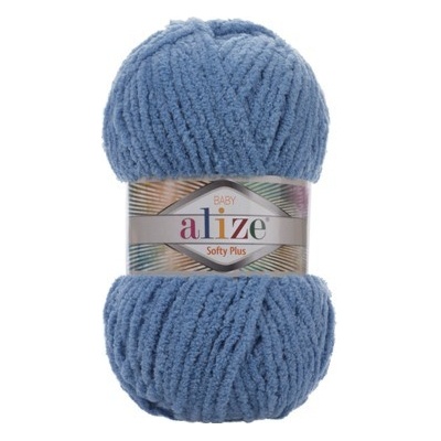 Alize příze Softy Plus 374 džínová