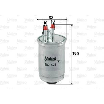 Palivový filter VALEO 587521