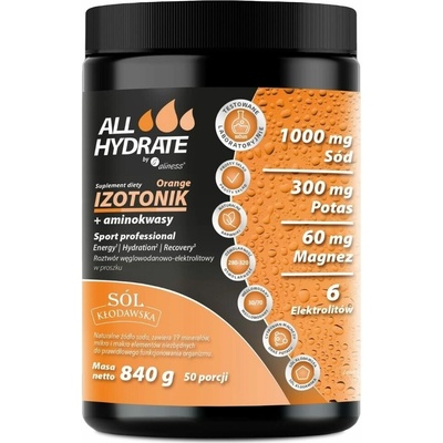 Aliness ALLHydrate Isotonic + Aminokyseliny 840 g