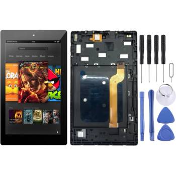 Amazon LCD Дисплей и Тъч Скрийн с Рамка за Amazon Kindle Fire HD 7 2019 9th M8S26G