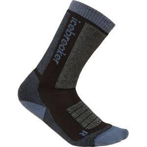 Icebreaker Детски ски чорапи Icebreaker Kid's Merino Ski+ Medium OTC Ski socks - Black / Dawn / Graphite (201-8545-0111)