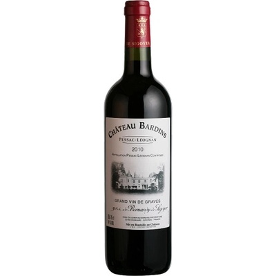 Château Bardins Pessac-Léognan suché červené 2017 14% 0,75 l (holá láhev)