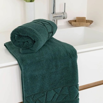 Matějovský Sophia Emerald uterák tmavozelená 30 x 50 cm