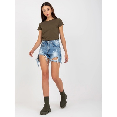 Basic feel good tričko s kulatým výstřihem b-013.11p khaki