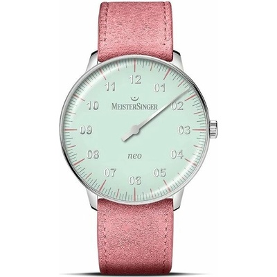 MeisterSinger S-NES929S Růžový kožený řemínek