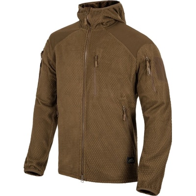 HELIKON Mikina funkční fleece ALPHA TACTICAL COYOTE