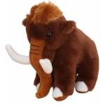 LEAN Toys Plush Mascot Cuddly Toy Mammoth Brown 20cm