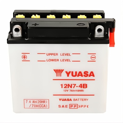 YUASA 12V 7Ah right+ 12N7-4B