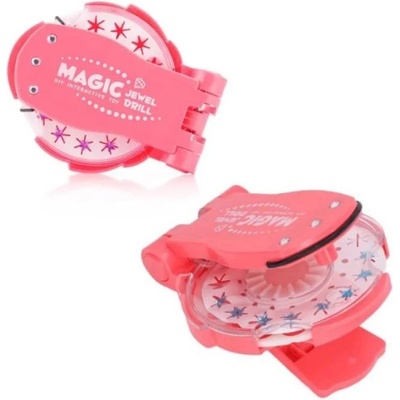 Raya Toys Детска машина за поставяне на бижута в коса Raya Toys - Magic Jewel Drill (521123346)