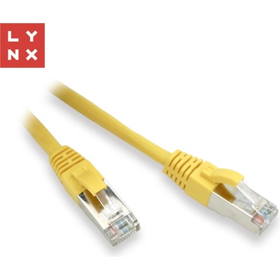 Lynx CS LX-FTP5E-020-YELLOW FTP patch Cat5e PVC CCA 2m žlutý
