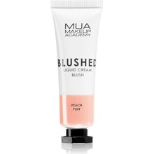 MUA Makeup Academy Blushed Tekutá lícenka Peach Puff 10 ml