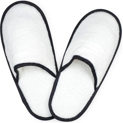 The One Towelling pantofle slippers froté COT 481026910j5 bílá černá