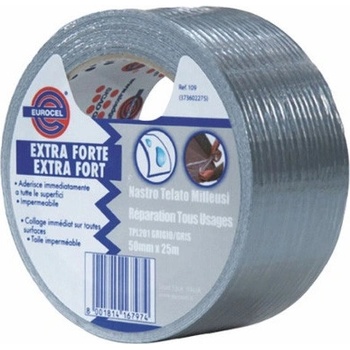 Универсална лента Eurocel 50 mm x 25 m Сив (1953006-09-516)