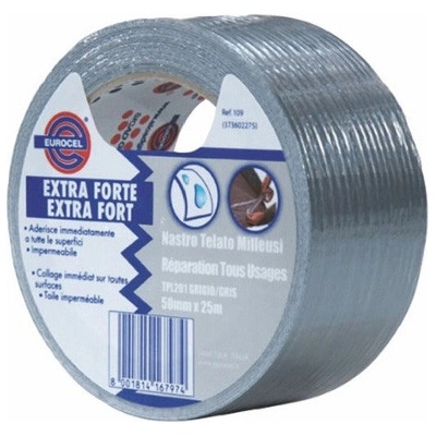 Универсална лента Eurocel 50 mm x 25 m Сив (1953006-09-516)