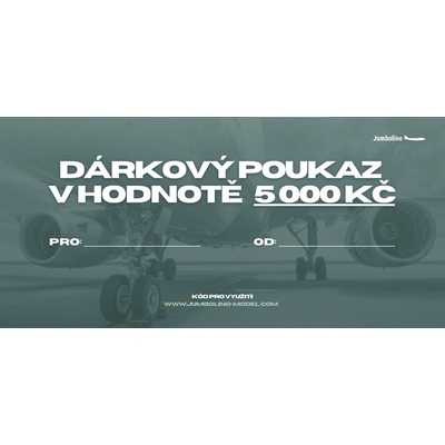 Dárkový poukaz Dárkový poukaz: 500