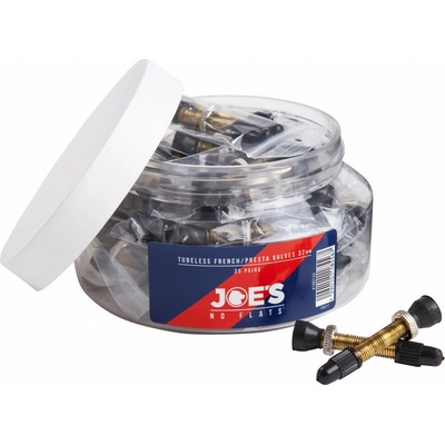 JOE´s NO-FLATS bezdušové ventilky, FV - 32mm (25párov)