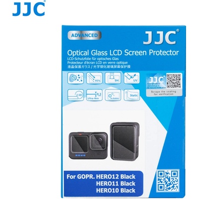 JJC GSP-GPH12 Ochranné sklo pro GoPro HERO12 Black, GoPro HERO 11 Black, GoPro HERO10 Black – Zboží Živě