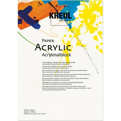 Kreul Akrylový papier 10 listov A3