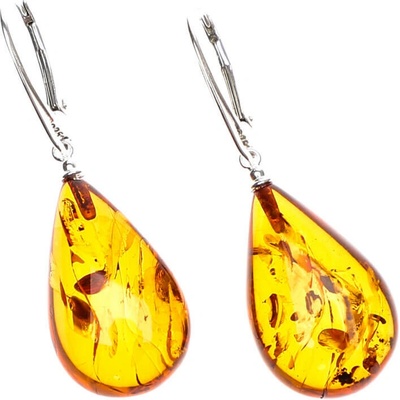 REBLAN Jantárové náušnice ENU239