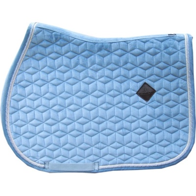 Kentucky Podsedlová dečka Velvet light blue – Zboží Dáma