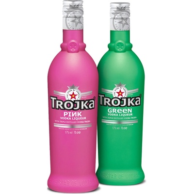 Trojka Pink & Green doublepack 17% 2 x 0,7 l (holá láhev)