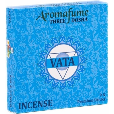 Nefertitis Vonné cihličky Aromafume Vata dosha 40 g 9 ks